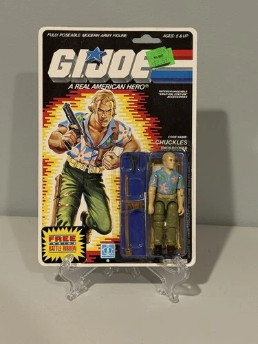 Vintage ARAH GI Joe Chuckles Carded