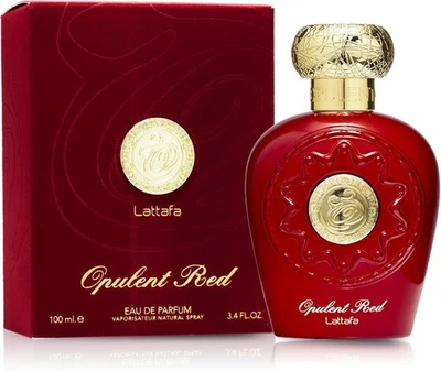 Opulent Red 100ml EDP by Lattafa Unisex Floral Spicy Woody Arabic Perfume Spray