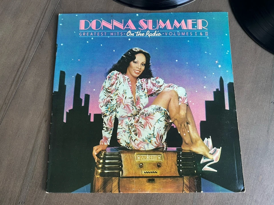 Donna Summer Greatest Hits On The Radio Vol I & II NBLP-2-7191 EX/EX Casablanca Foto 2 de 4