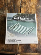 New! Sunny Life Mesh Hammock Drift Ocean Float Floating Beach Lake