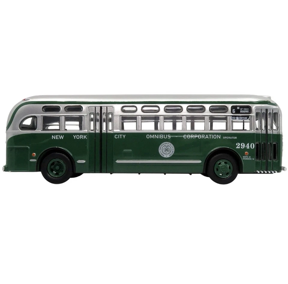 Autobús de tránsito GM TDH3610 RÉPLICAS ICÓNICAS 43-0351 O 1948 CIUDAD DE NUEVA YORK ÓMNIBUS 1:43 Foto 3 de 4