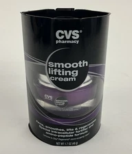 CVS Pharmacy Smooth Lifting Cream Firming Fortifying Hydrating 1.7 oz Water Base