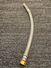 Everbilt 1000 047 565 Water Heater Supply Line Stainless Steel 3/4" x 3/4" x 24"