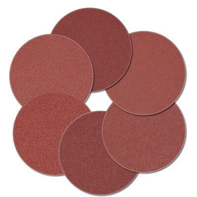 300PCS 12inch PSA Sanding Disc Self Adhesive Back 80-400 Grit Assorted Sandpaper