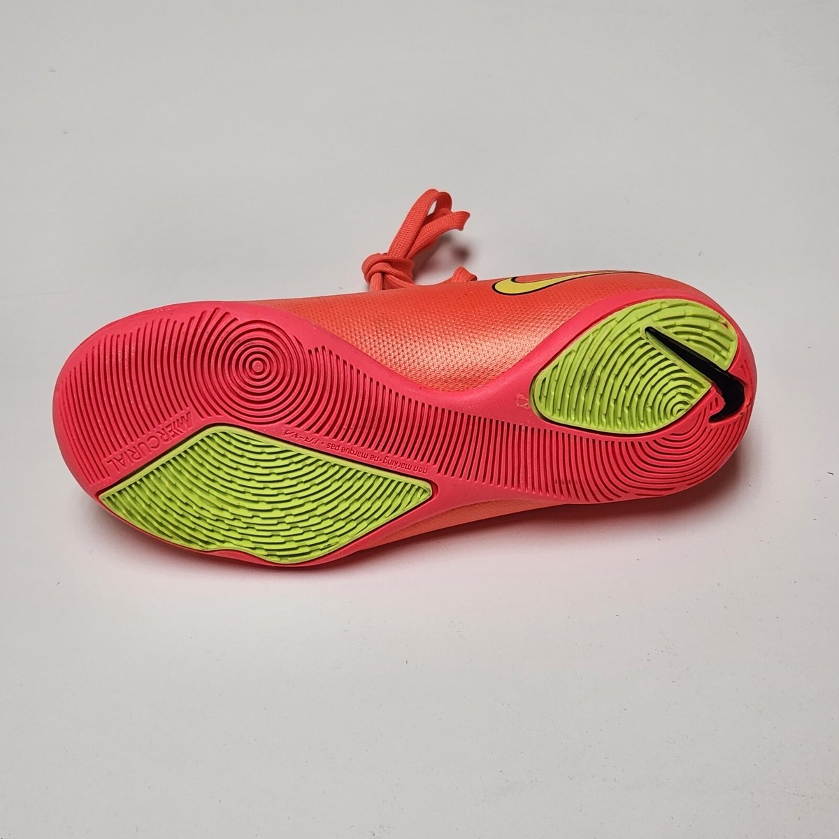 Nike Jr. Mercurial Victory V Indoor Kids Soccer Shoes Hyper Punch
