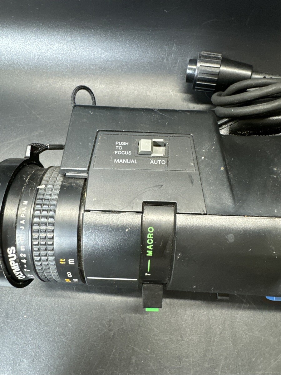Olympus カラービデオカメラ vx-305 OLYMPUS COLOR VIDEO CAMERA VX-305/ For Parts | eBay