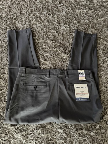 Dockers Easy Khaki Slim Fit Comfort Waistband Men Size 38X30 NWT