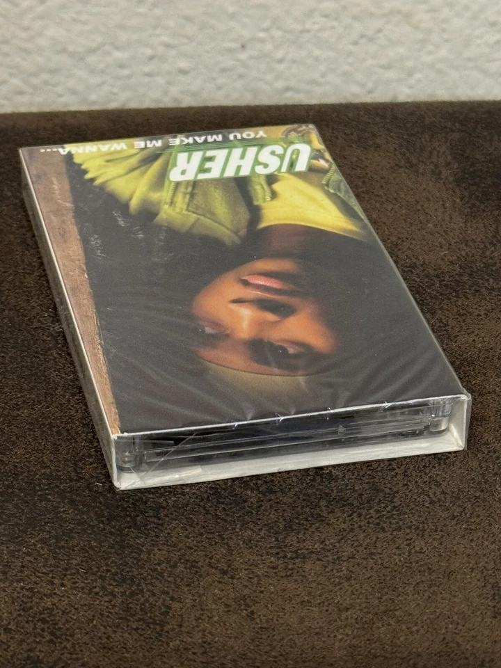 1997 VTG Usher You Make Me Wanna… SEALED NOS - So So Def Cassette Single - Image 3 of 4
