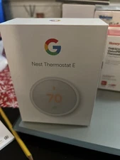 Nest Thermostat E Programmable Smart Thermostat - White (T4000ES)