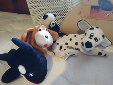 imperial toy corporation 4 group of plush beanbag. Good condition,no tares