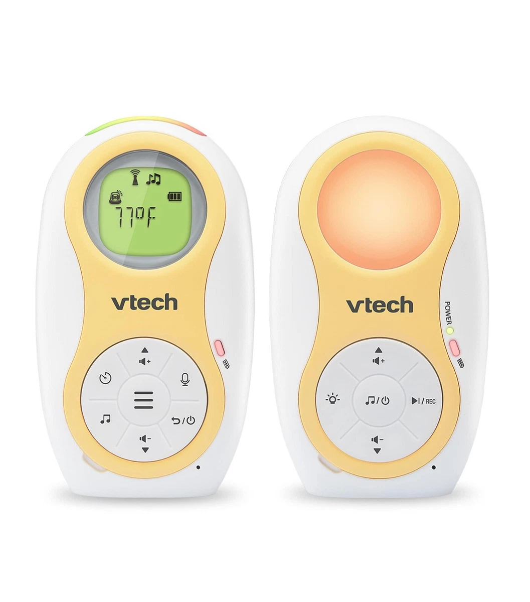 VTech Audio Baby Monitor with 1500 ft Range, Nightlight & Intercom VTech  DM1215