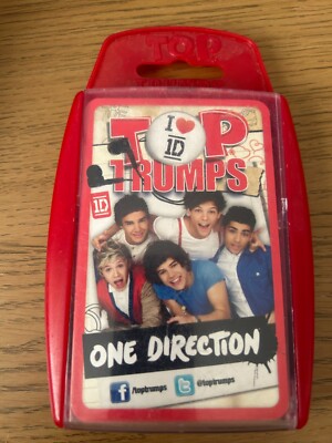 One Direction - 1D - Harry Styles etc  Top Trumps - UK Edition - L@@k No Reserve