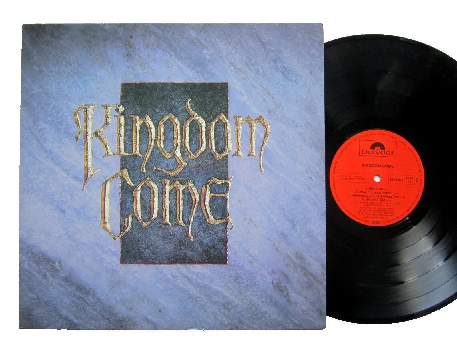 Kingdom Come Rock Very Good Plus (VG +) Sleeve Vinyl Records