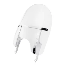 Clear Front Windshield For Harley Heritage Softail Slim Deluxe Fat Boy 2000-2017