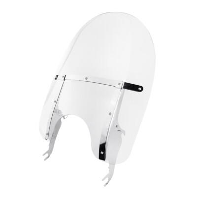 Clear Front Windshield For Harley Heritage Softail Slim Deluxe Fat Boy 2000-2017