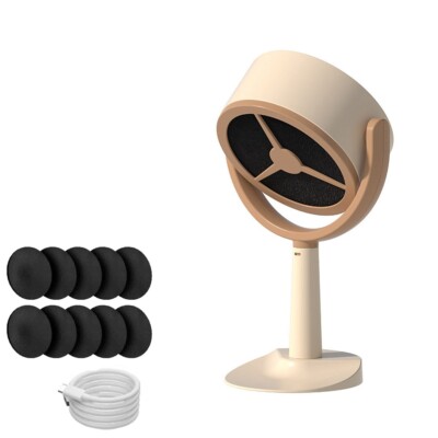 Portable Smoke Purifier Portable Kitchen Exhaust Fan Desktop Range Hoods3649