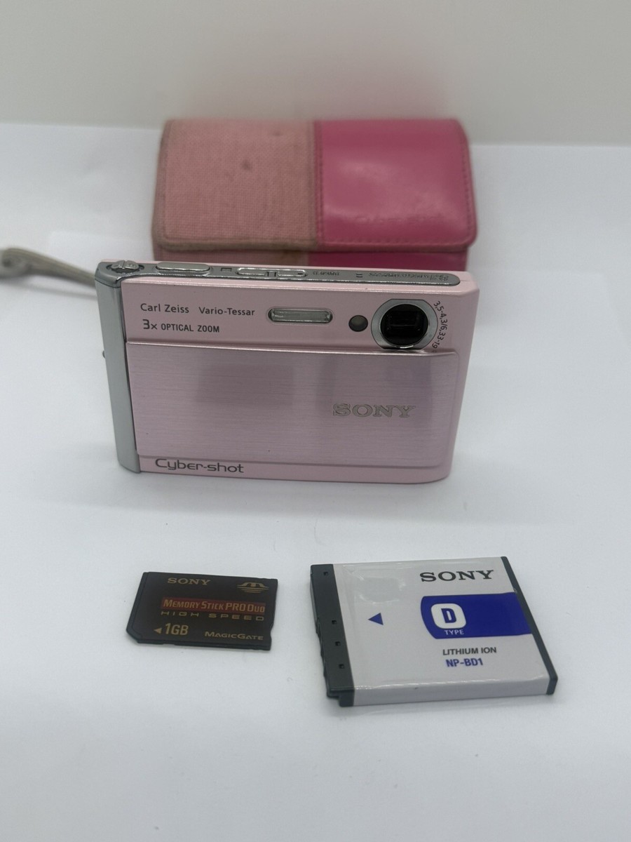 Sony Cyber Shot DSC-T70 Pink 8.1MP 3x Optical Zoom Digital