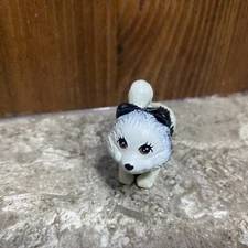 Vintage Littlest Pet Shop Kenner Mail Order Dog Husky Black & White