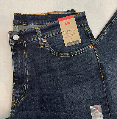 Levis 511 Mens Slim Fit Stretch Jeans 36X29 Dark Blue W36L29 Levis 511 Mens Slim Fit Stretch Jeans 36X29 Dark Blue W36L29