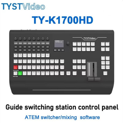 TYST TY-K1700HD Video Switcher Control Panel for BMD ATEM 1 M/E vMix Software