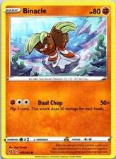 Binacle 103/192 Common Regular Pokemon Rebel Clash Mint 