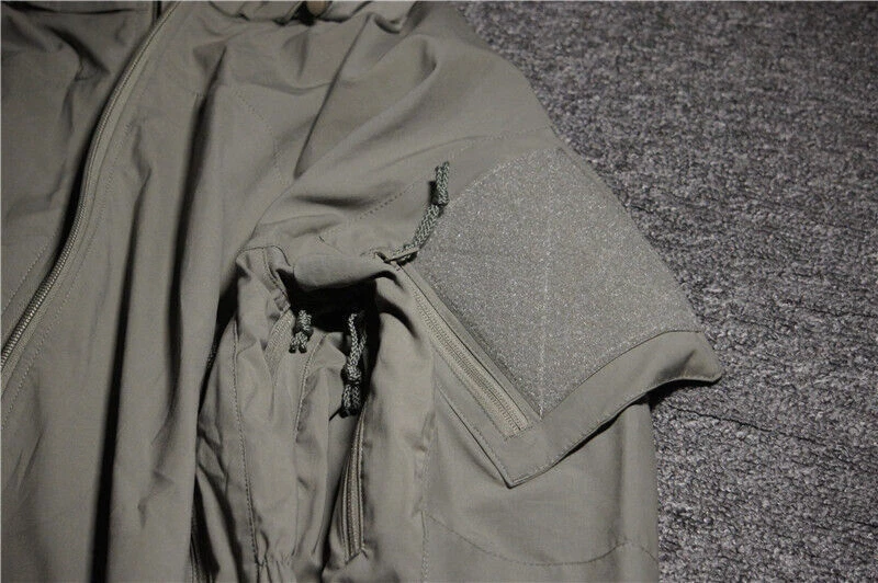 PCU L5 Táctico Nylon Exterior Senderismo Sudadera con Capucha Abrigo Suave Cremallera Chaqueta de Viaje Foto 2 de 4