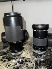 Kiron Vintage Macro Zoom Lenses 28-85mm And 70-210mm W/ Japan Zip Cases
