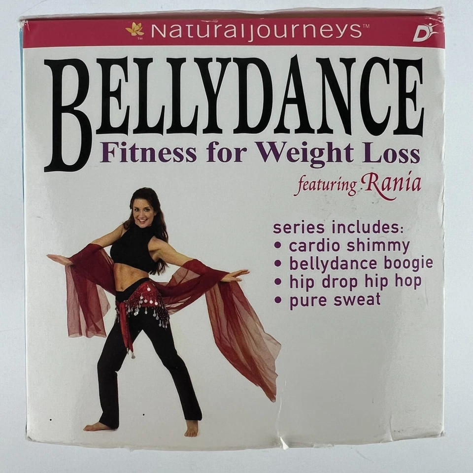 Bellydance Fitness for Weight Loss Rania Cardio/Boogie/Hip Hop/Sweat VHS Box Set - Image 4 of 4