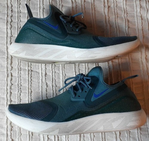 Nike Lunarcharge Premium LE Blue Teal Running Shoes Athletic 923619-304 Sz  10.5 | eBay