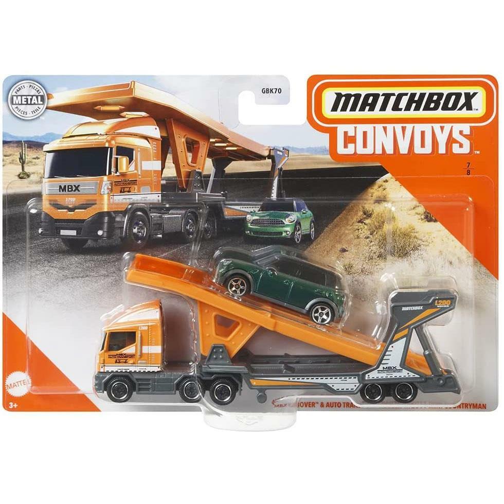 Matchbox Convoys MBX Cabover & Auto Transport Trailer with 2011