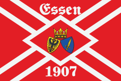 Sticker food 1907 flag flag 30 x 20 cm car sticker