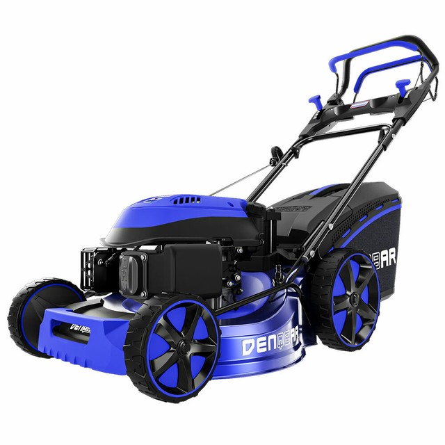 DENQBAR DQR53EV 4400W 9in1 BenzinRasenmäher Blau online kaufen eBay
