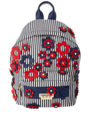 Zac Zac Posen Women's Stripe And Floral Backpack - Navy Stripe $450.00
