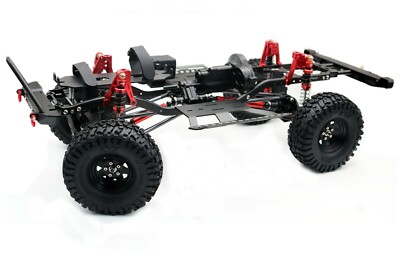 KYX All Metal Upgraded 313mm Axial SCX10 II Chassis Kit w/ Axle