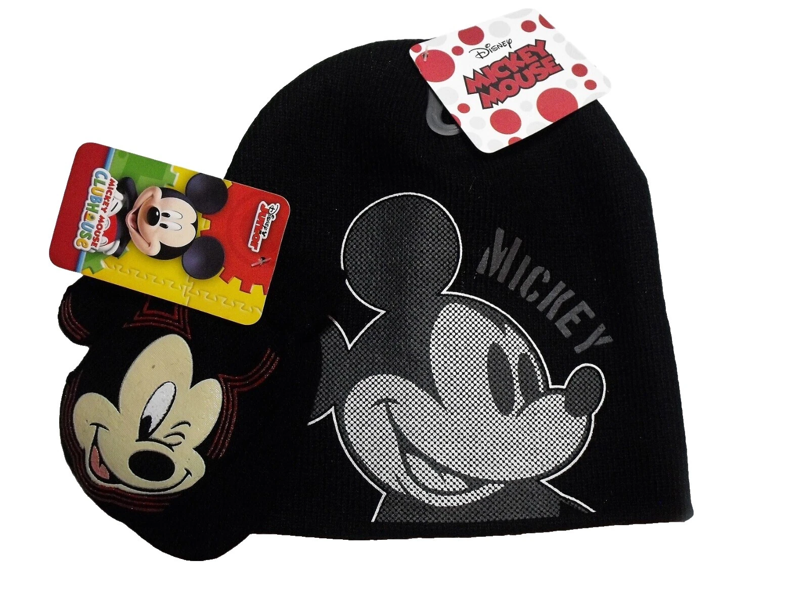 Gorros Beanie Disney Negro para Niños