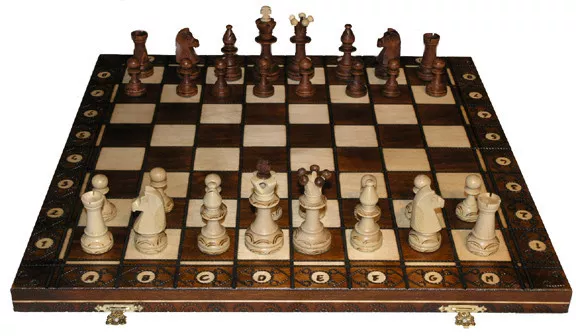 21 Polish Ambassador Folding Chess Set