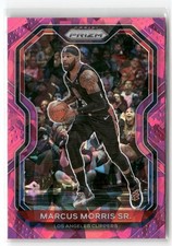 2020-21 Panini Prizm #199 Marcus Morris Sr. Pink Ice