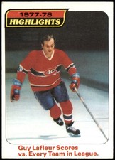 1978-79 Topps #3 Guy Lafleur Montreal Canadiens