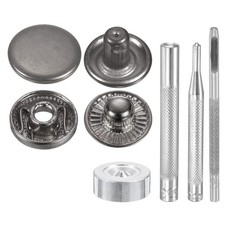 24 juegos de broches de cuero 12.5mm para Gun, 2.76" largo con 4 herramientas