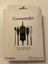 iConnectMIDI1 1-in / 1-out MIDI interface for Mac, PC, or iOS
