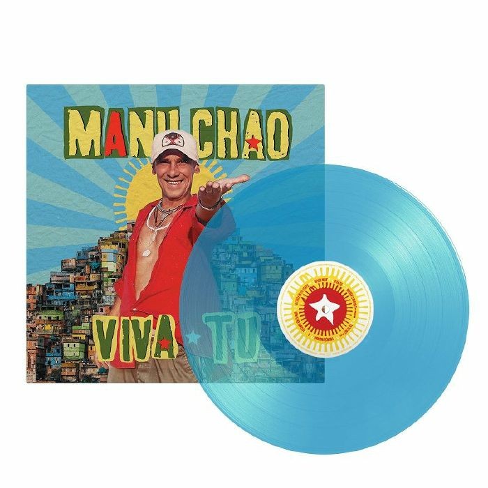 CHAO, Manu - Viva Tu - limited gatefold translucent blue vinyl LP + booklet