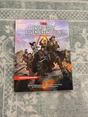 Sword Coast Adventurer's Guide by Dungeons & Dragons (2015, Hardcover)