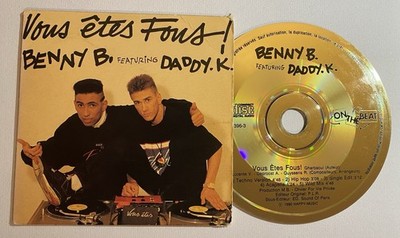 Benny B. feat. Daddy K. - Du bist verrückt! - cd single - 1990
