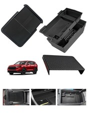 3PCS Double Layers For 2026 2025 2024 2023 Honda CRV Center Console Organizer...