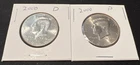 2000 P&D John F. Kennedy Half Dollar Uncirculated 2 Coin Set