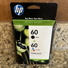 HP Combo Pack 2 HP Ink Cartridges Black Tri-Color Exp. Nov 2011 Pre-owned New