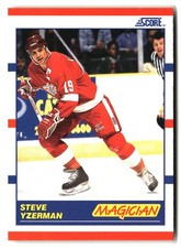 1990-91 Score Canadian #339 Steve Yzerman