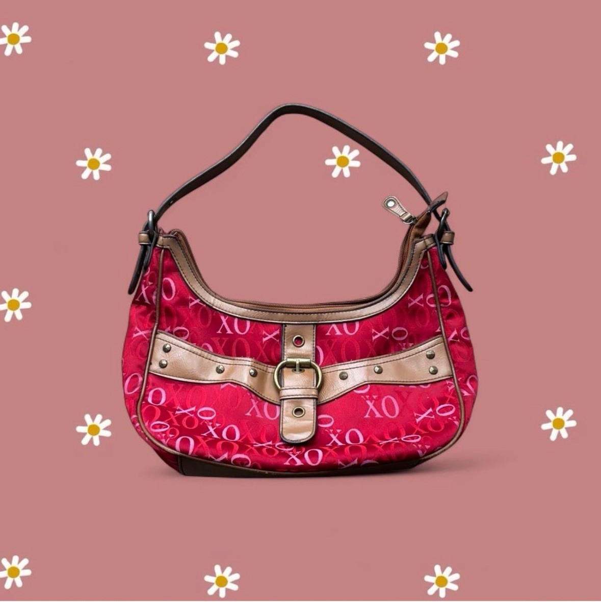 Hot Pink XOXO Vintage Y2K Shoulder Bag | eBay