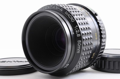 TOP MINT】SMC PENTAX A MACRO 50mm F/2.8 MF Standard Lens For
