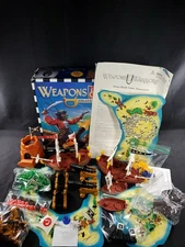 Weapons & Warriors Pirate Battle Board Game 1995 Pressman Missing 9 Battle Ball